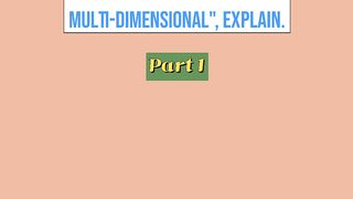"Management is Multi-dimensional", explained in hindi(Part-2) Class 12