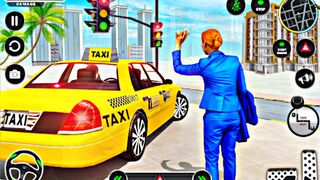 Driving car in city