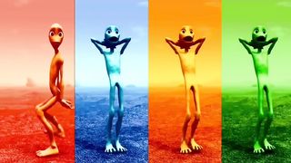 Alien dance VS Funny alien VS Dame tu cosita VS Funny alien