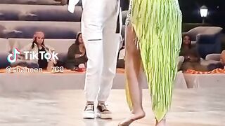 Very good belly hot dance
