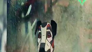 Created dog from microscopic nanobots