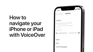 How to navigate your iPhone or iPad with VoiceOver — Apple Support
