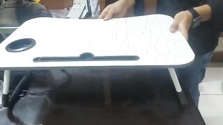 multifunctional folding laptop table