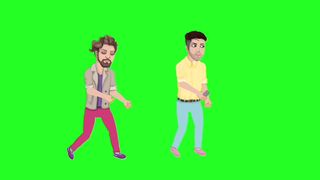 Pakistani farmer character green video /no copyright for free download