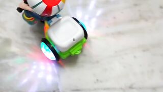 VGRASSP Stunt Tricycle Boy - Bump and Go with 4D Lights - Dancing Toy for Kids - Battery Operated