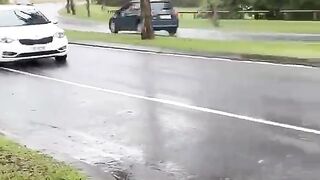 Splash Us funny challenge rain wet makinmemories bestfriends