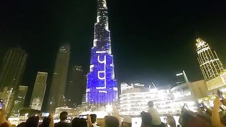 Beautiful burj khalifa video