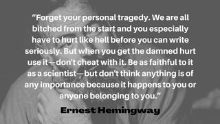 Courage is grace under pressure. __ Ernest Hemingway Quotes