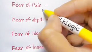 Fear types and name