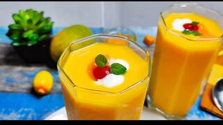 Mango Lassi recipe  Mango Yogurt Smoothie  Summer Drink  Aam Ka Lassi