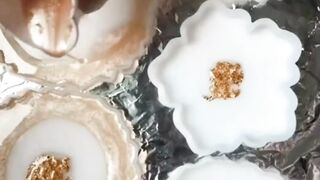 Resin art coaster