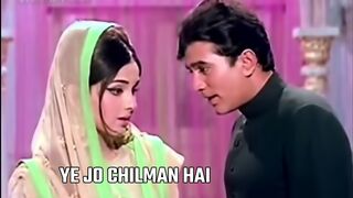 Yeh Jo Chilman Hai Dushman hai Hamari { The Greatest Muhammad Rafi } *Rajesh Khanna