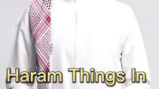 Harman things in Islam for men