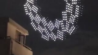 2021 Olympics Opening Ceremony Drone Performance - Formed By 1824 Drones