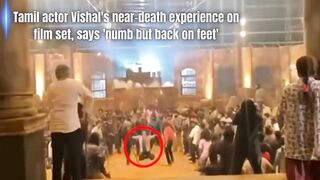 Tamil actor Vishal's near death experience on film set