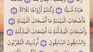 Surah Al Waqeya