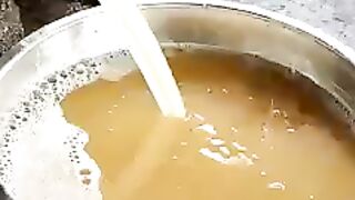 Whole Process of Traditional Peanut Oil Extraction | Wood Pressed Oil Extraction #Groundnutoil #PeanutOil #Woodpressedoil#9947Asim#