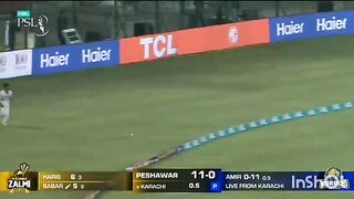 PSL 8 2023 Babar Azam 68(46) against Karachi Kings