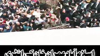Imran khan at islam abad