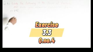 Exercise3.3|Q.no. 4|class 6 maths@MathsWithYaseen