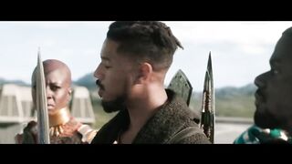 Black Panther Vs Black Panther fight