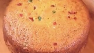 Eggless custard cake recipe ( subscribe please )