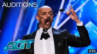 Zeno Sputafuoco Terrifies Sofia Vergara and Heidi Klum With a Dangerous Audition l AGT
