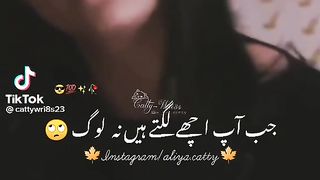 Poetry جب آپ کسی کو چھے لگتے ہیں۔