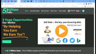 5Billios Зароботок без вложений на телефоне