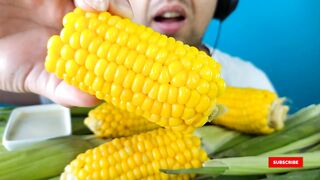 ASMR EATING SWEET JUICY CORN | EATING SOUNDS (NO TALKING) MUKBANG