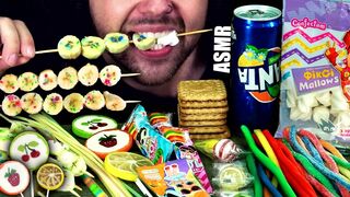 ASMR SWEET PARTY | CANDY + MARSHMALLOW + COOKIES + FANTA | EATING SOUND (NO TALKING) ???? BEST SOUND