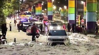 Mexico City had crazy hail storm