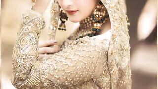 Pakistani beautiful Actress Bridal look