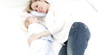 Breathable knitted baby wings swaddle sleeping bag