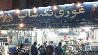 Famous tikka shop of multan