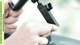 VANMASS [ACE Version Car Phone Holder Mount|Handsfree Cell Phone Holder Car Dash Windshield Air Vent Stand for iPhone