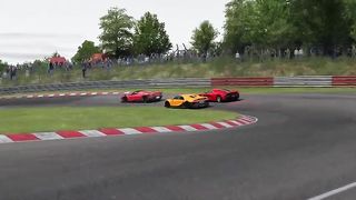 Bugatti Chiron Profilee vs Ferrari Daytona SP3 vs Ferrari LaFerrari at Nordschleife