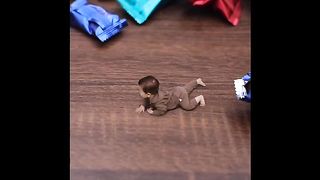 Cute baby edit video #short
