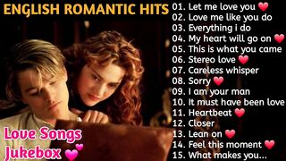 ???? ROMANTIC ENGLISH SONGS JUKEBOX || EVERGREEN SONGS????