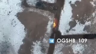 Ukrainian Mountain Assault Battalion drops bombs on Russians with weaponized drones