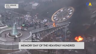 Ukrainians mark anniversary of the Heavenly Hundred during Revolution of Dignity on Maidan