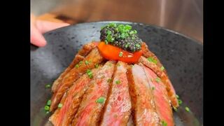 preparing beautiful dish