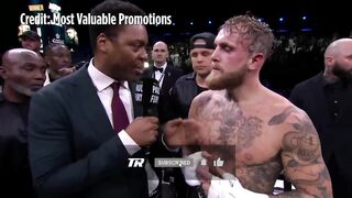 Jake Paul is Disappointed in Loss to Tommy Fury, Wants to Run it Back | POST-FIGHT INTERVIEW