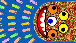 Worms Zone.io Biggest Slither Snake Top 01 world record