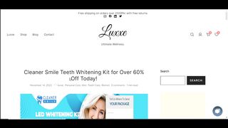 "Brilliantly White Teeth in Just Days: The Top-Rated Teeth Whitening Kit on the Market!"
