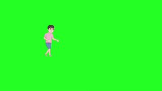 Pakistani farmer character green video /no copyright for free download