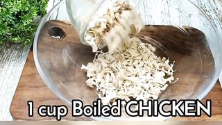 Chicken cheese snacks