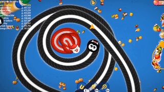 Worms Zone.io Wormate.io Slither.io Tiny Snake Epic Gameplay
