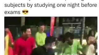 After exams without preparation