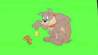 Tails of Friendship: Tom, Jerry, and their Four-Legged Pal"